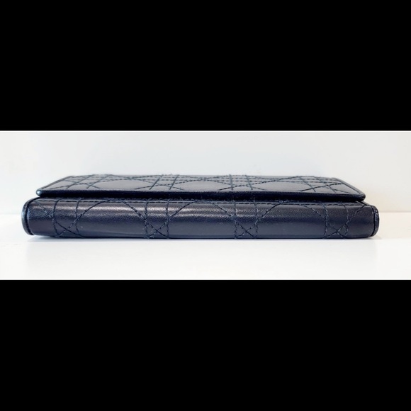 CHRISTIAN DIOR cannage long wallet - Picture 6 of 14